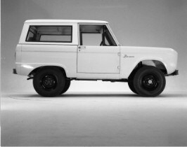 1966 Ford Bronco in Studio